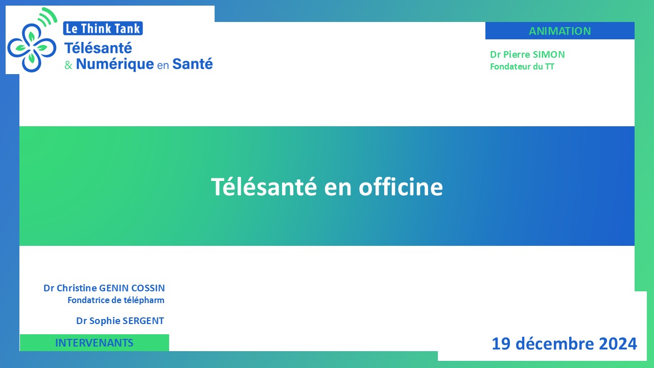 2024-12-19-télésanté_en_officine Télésanté en officine : entre engagement territorial et réalités économiques