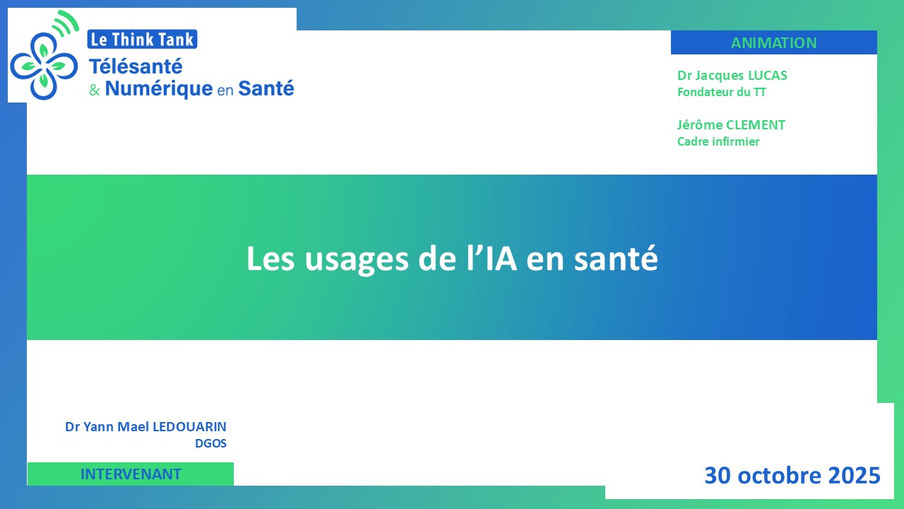 2025-10-30-les_usages_de_l’ia_en_santé Les usages de l'IA en santé : transformation des pratiques et enjeux de souveraineté