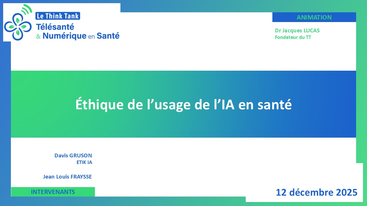 2025-12-12-ethique_de_l’usage_de_l’ia Éthique de l'usage de l'IA en santé : responsabilités, garantie humaine et enjeux de formation
